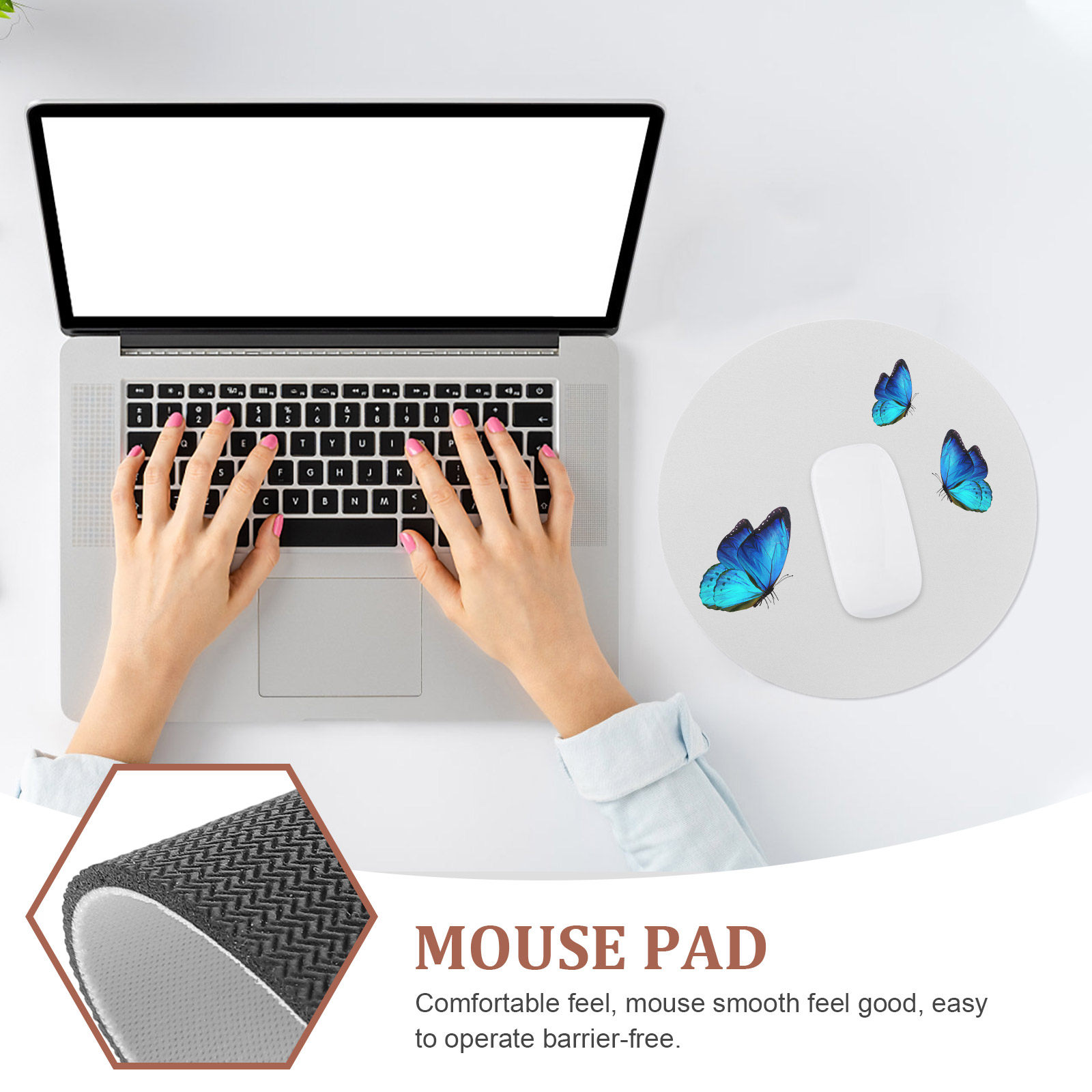 5Pcs Rubber Blank Mouse Pad Su - đánh giá và giá Mouse Pad Blank Sublimation