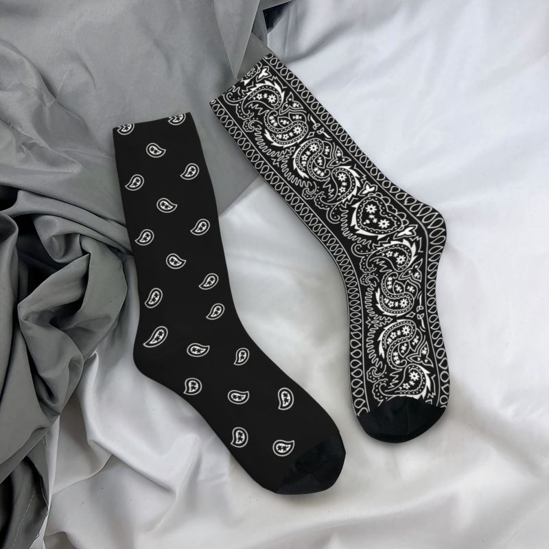 Custom Print Black And White P - đánh giá và giá Bandana Blank White