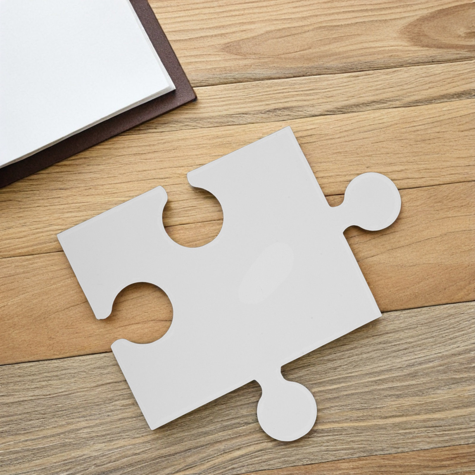 60Pcs Large White Blank Puzzle - đánh giá và giá Puzzle Blank White