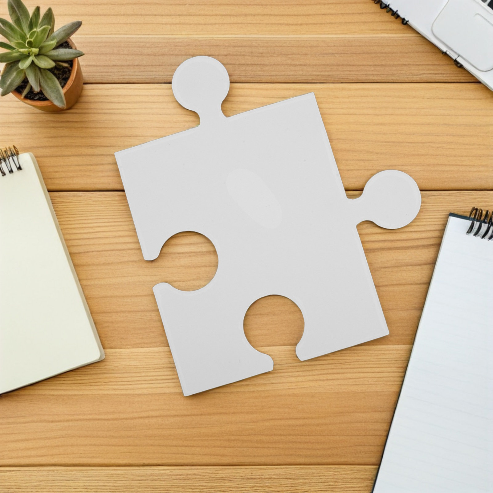 60Pcs Large White Blank Puzzle - đánh giá và giá Puzzle Blank White