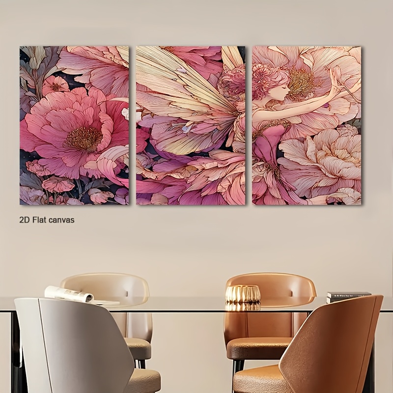 Frameless Canvas 3pcs Framed P - đánh giá và giá Canvas Wrap Ready